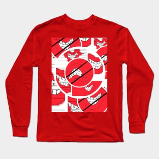 Lips, hearts ... teeth Long Sleeve T-Shirt